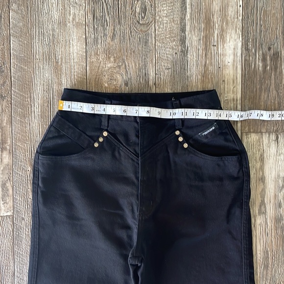 Rockies Vintage Women's Black Western
Rare High waisted Jeans, 9/10 - Picture 12 of 16